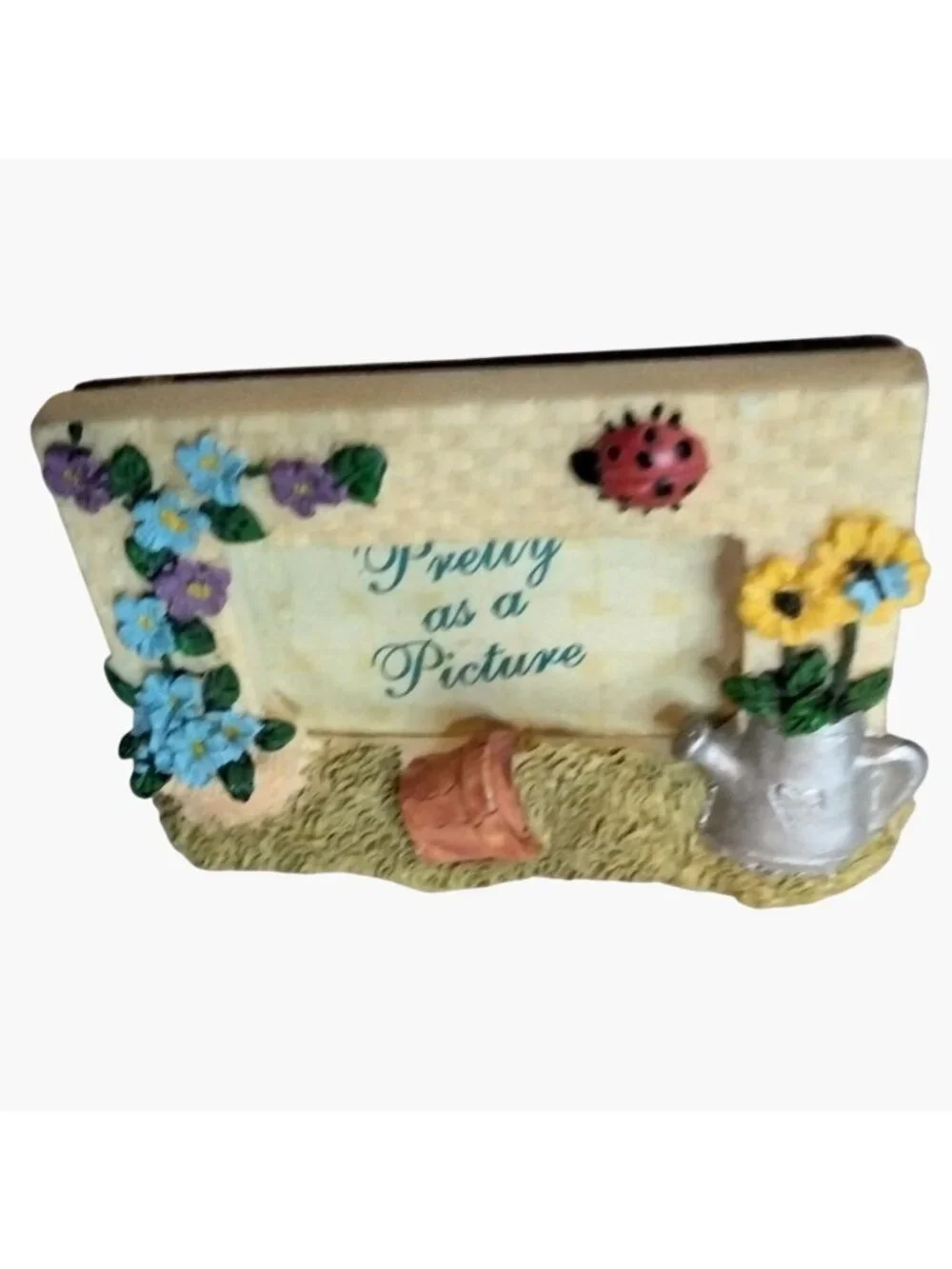 Pretty As A Picture Floral Mini Frame Decorative Gardener Photo